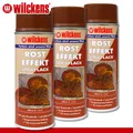 Produktbild: Wilckens 3 x 400 ml Rost Effekt Spraylack Rostoptik Effektspray innen & außen