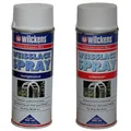 Produktbild: (10,50€/Liter) Wilckens 400ml Weisslack Spray hochglänzend/seidenmatt Lack