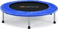 Produktbild: COSTWAY 97cm Mini Trampolin, Fitness Trampolin faltbar, Kindertrampolin bis 150kg belastbar, Gartentrampolin, Indoor- und Outdoortrampolin für Kinder und Erwachsene