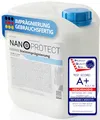 Produktbild: Nanoprotect Steinimprägnierung | 5 L für ca. 40 – 60 m² | Vorbeugend gegen Grünbelag und Einschmutzung | Ideal für Pflastersteine, Beton und Fassaden | Profi Qualität