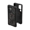Produktbild: URBAN ARMOR GEAR Monarch Pro Case kompatibel mit Samsung Galaxy S25 Ultra Hülle (7,6 Meter Fallschutz, Wireless Charging/Magnetische Aufladung kompatibel, 5-Schichten Schutz) Forged Carbon Fiber
