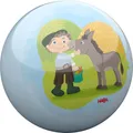 Produktbild: HABA Kleinkindwelt Ball Kunststoffball Bauernhof 14 cm Ø Spielball 2012754001