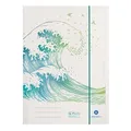 Produktbild: herlitz 50033928 Sammelmappe A4, Motiv: GREENline Welle, 1 Stück, Motiv: Welle