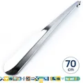Produktbild: biped extra langer Metall Schuhanzieher - stabiler Schuhlöffel 70 cm z2792