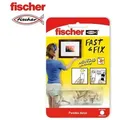 Produktbild: Wandhaken Fischer Fast Fix Weiß 20x10 Cm