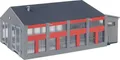 Produktbild: Faller 120079 H0 E-Lokschuppen, 2-ständig