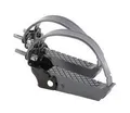 Produktbild: Fußstützen mit schwarzer Streams faltbar falten