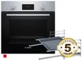 Produktbild: Bosch HBF133BR0ZA2 Set Backofen HBF133BR0 + Teleskopauszug + 1 Backblech