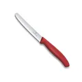 Produktbild: Victorinox Tafelmesser Swiss Classic | 1 Stück | Rot | Swiss Made | scharfe Edelstahlklinge | ideales Frühstücksmesser & Allzweckmesser