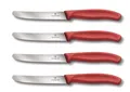 Produktbild: 4er Set Victorinox Schweiz Tomatenmesser Küchenmesser Brötchenmesser ROT