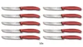 Produktbild: 10er Set Victorinox Schweiz Tomatenmesser Küchenmesser Brötchenmesser ROT