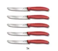 Produktbild: 5er Set Victorinox Schweiz Tomatenmesser Küchenmesser Brötchenmesser ROT