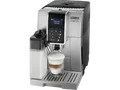 Produktbild: DELONGHI Dinamica ECAM352.57.SB - 6 Kaffeespezialitäten, 4 Direktwahltasten, feiner Milchschaum, einfache Bedienung, Kaffeevollautomat Silber/Schwarz