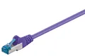 Produktbild: Goobay CAT 6A Patchkabel, S/FTP (PiMF), Violett