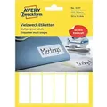 Produktbild: AVERY Zweckform 3327 Universaletiketten Weiß 50 x 19 mm 27 Blatt à 18 Etiketten