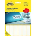 Produktbild: AVERY Zweckform Etiketten 3327 weiß 50,0 x 19,0 mm, 486 Etiketten