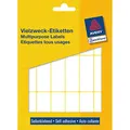 Produktbild: Avery Zweckform 3327 Haushaltsetiketten selbstklebend (50 x 19 mm, 486 Aufkleber auf 27 Bogen, Vielzweck-Etiketten für Haushalt, Schule und Büro zum Beschriften und Kennzeichnen) blanko, weiß