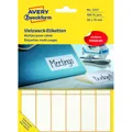 Produktbild: AVERY Zweckform Etiketten 3327 weiß 50,0 x 19,0 mm, 486 Etiketten 