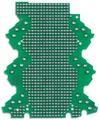 Produktbild: WAGO 2857-193/3140-000 Lochrasterplatine 3-3-ANSCHLUSSEBENEN 2857-193/3140-000 Träger 5St.