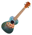 Produktbild: Flight AUC-33 Konzert Ukulele Art Serie Orchid Design Fichte Mahagoni Tasche
