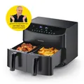Produktbild: Rachs Kochwerk Doppel Heißluft Fritteuse Dual Airfryer Frittöse Grill Ofen