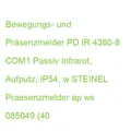 Produktbild: Praesenzmelder pd ir 4360-8 AP STEINEL com1 ws 085049 (4007841085049)