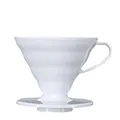 Produktbild: HARIO V60 Dripper für 2-4 Tassen, Kunststoff weiß, VDR-02-W