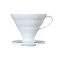 Produktbild: 4977642730472 Hario V60-02 Plastic Dripper White Hario
