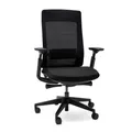 Produktbild: Yaasa Chair Essential Bürostuhl Ergonomisch, Schwarz – Traglast 130 kg – Regulierbare Lordosenstütze – 3D-Armlehnen – Anpassbare Rückenlehne