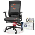 Produktbild: Yaasa Chair Essential Bürostuhl Ergonomisch Schwarz – Verstellbarer Schreibtischstuhl mit Lordosenstütze & 3D-Armlehnen – Drehstuhl für gesundes Sitzen im Home Office & Büro – Belastbar bis 130kg