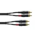 Produktbild: Cordial CFU 0.6 CC Cinchkabel 0,6 m - Audiokabel
