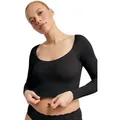 Produktbild: sloggi Longsleeve ZERO Feel Bliss nahtlos mit Spitzenoptik, weich, elastisch schwarz L