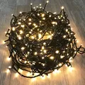 Produktbild: Mojawo 300er LED-Lichterkette Weihnachtbeleuchtung warmweiß