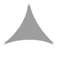 Produktbild: Sonnenschutzsegel Schattenspender Sonnensegel 3x3x3m HDPE grau Dreieck Segel