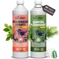 Produktbild: bio-chem Campingtoiletten-Set 2-tlg   Sanitaerfluessigkeit + Spuelwasser-Zusatz