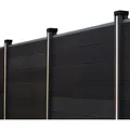 Produktbild: Home Deluxe Nutleiste, Schwarz, Kunststoff, 2x184 cm, Gartenzubehör