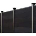 Produktbild: Home Deluxe Nutleiste Mit Solar Led Beleuchtung Callux Stripe - 1er Set  Led Nutleiste Gummi, Gummi Nutleiste Mit Led, Flexible Nutleiste Led  Led Nutleiste Gummi, Gummi Nutleiste Mit Led, Flexible Nu