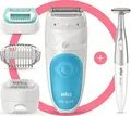 Produktbild: Braun Epilierer Silk-épil 5-810 Nass- & Trockenanwendung | MicroGrip Pinzetten | Venus Intimtrimmer | wasserdicht
