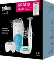 Produktbild: BRAUN Silk-epil 5 810 Epilierer Rasierer Bikinitrimmer Akku blau B-Ware