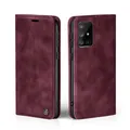 Produktbild: Handy Hülle für Samsung Galaxy A71 Klapp Magnet Smartphone Cover Case Rot