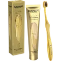 Produktbild: CURASEPT Gold Luxury Whitening Zahnpasta 75 ml + Zahnbürste