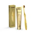 Produktbild: Curasept Luxury Gold Whitening Zahnpasta 75 ml und Zahnbürste Set