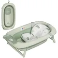 Produktbild: 2er -Set Babybadewanne, faltbar Baby Bathtub mit Gestell, rutschfest Babywanne