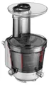 Produktbild: KitchenAid 5KSM1JA, Langsamer Entsafter, Silber, Schwarz, 1 l, Acrylnitril-Butadien-Styrol (ABS), Titan, Kunststoff