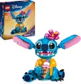 Produktbild: LEGO | Disney Stitch Figur - Modellbau mit Eistüte und dekorativer Blume