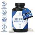 Produktbild: Magnesium Bisglycinat Testsieger Kapseln Vegan, 4 Monate Vorrat - TRUE NATURE®