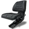 Produktbild: KLARA SEATS passend Deutz KHD Traktorsitz Schleppersitz 06 07 klappbar Universalsitz Trecker Sitz Oldtimer gefedert KS 44/0607V neigungsverstellbar mit Stossdämpfer und Zugfedern