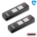 Produktbild: 2x Sommer/Aperto Funk Handsender PEARL TWIN 2-Kanal komp. zu 4026/4035 868,8 MHz