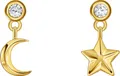 Produktbild: THOMAS SABO Paar Ohrstecker Mond & Stern, mit Zirkonia (synth)