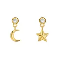 Produktbild: Thomas Sabo Ohrstecker Mond Stern Zirkonia Vergoldet H2293-414-14